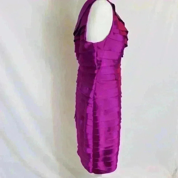 Bebe one shoulder vintage (Y2K) band aid dress - Picture 3 of 8